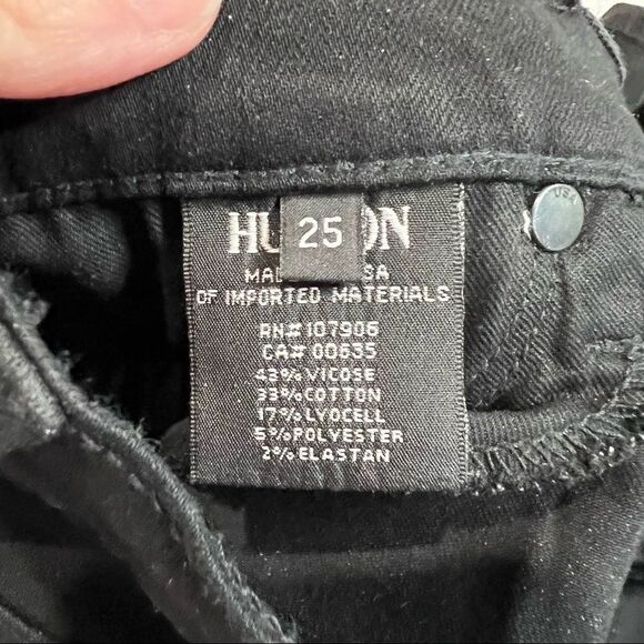 Hudson Black Krista Super Skinny Jeans‎ - Picture 8 of 11